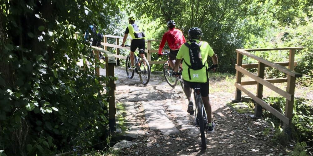 Jakobsweg mit dem Fahrrad